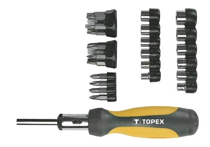 Picture of Muciņu ar uzgaļiem komplekts Topex 39D356; 29 gab.