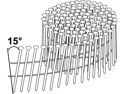 Picture of Naglas Essve; 2,8x60 mm; 15°; 2000 gab.