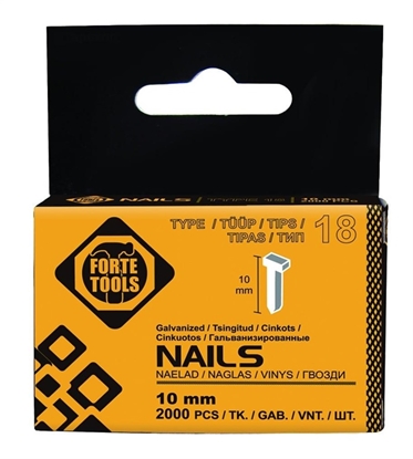 Изображение Naglas Forte tools F10/2M; 10 mm; 2000 gab.
