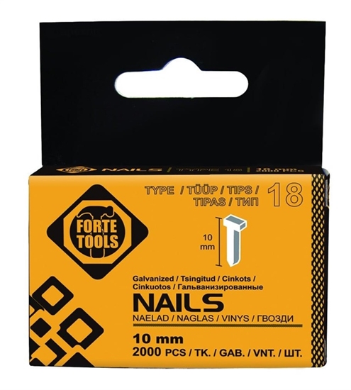 Изображение Naglas Forte tools F10/2M; 10 mm; 2000 gab.