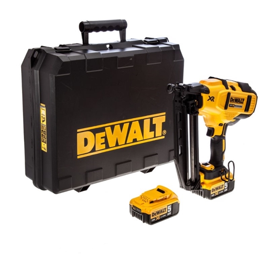 Изображение Naglošanas pistole DeWalt DCN660P2-QW; 18 V; 2x5,0 Ah akum.
