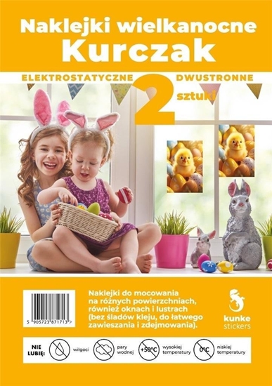 Picture of Naklejki wielkanocne Kurczak 2szt