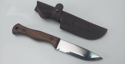 Изображение Nazis ar fiksētu asmeni, futrālī BeaverCraft BSH6; 235 mm