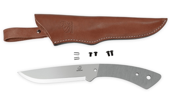 Изображение Nazis ar fiksētu asmeni, futrālī BeaverCraft BSH-kit 1; 270 mm