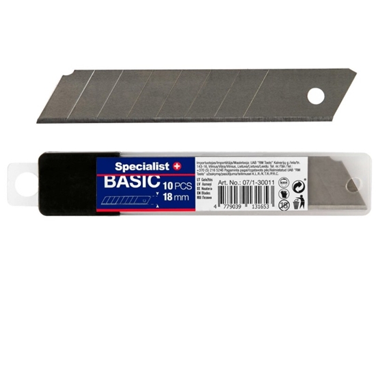 Picture of Nažu asmeņi Specialist Basic; 18 mm; 10 gab.