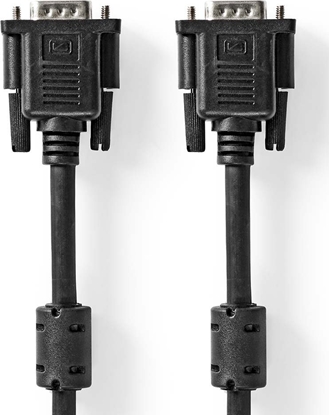 Изображение Nedis kabel VGA 2 m VGA (D-Sub) Czarny