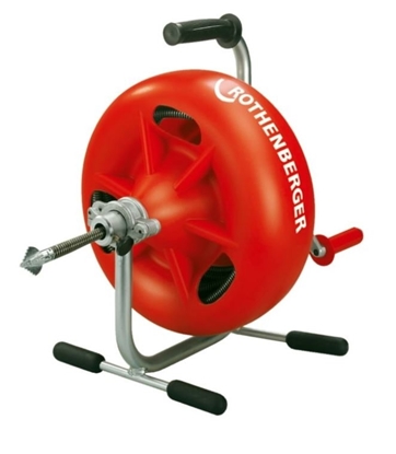 Attēls no Notekcauruļu tīrīšanas iekārta Rothenberger Type 3 S; 50-100 mm