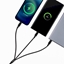 Attēls no OBAL:ME 3in1 AllConnect Fast Charge Cable USB-A/USB-C, Lightning, Micro-USB 1.2m / black