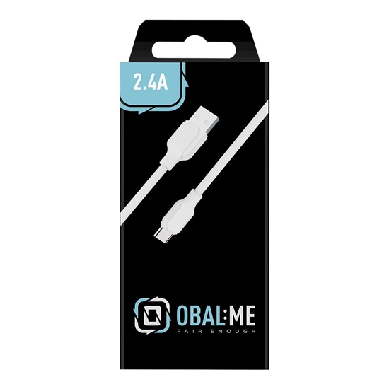 Picture of OBAL:ME Simple USB-A/USB-C Cable 1m / white