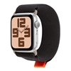 Изображение OBAL:ME Textile Strap for Apple Watch 42-49mm M-L / black/orange
