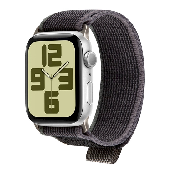 Picture of OBAL:ME Textile Strap for Apple Watch 42-49mm M-L / grey/green