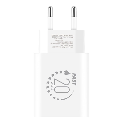 Attēls no OBAL:ME Wall Charger USB-C 20W / white