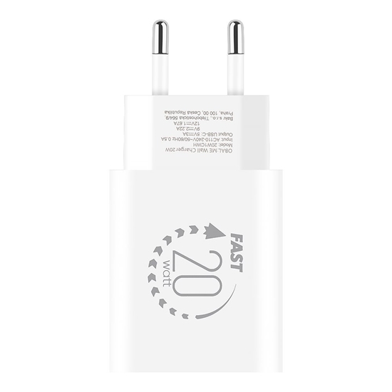 Picture of OBAL:ME Wall Charger USB-C 20W / white