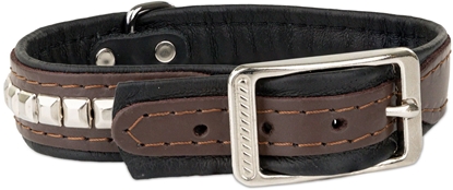 Изображение Obroa dla psa, wzr kostki, 25MM/56CM brzowa