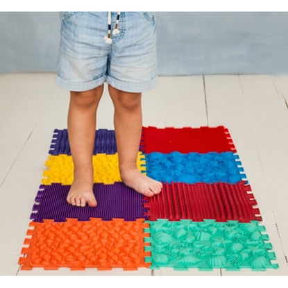 Picture of Ortopēdiskie masāžas paliktņi Ortek "Nautical Puzzle" 8 moduļi