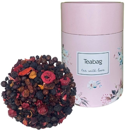 Picture of Owocowa herbata Teabag Fruit Berry Mix 50g - Róowa tuba