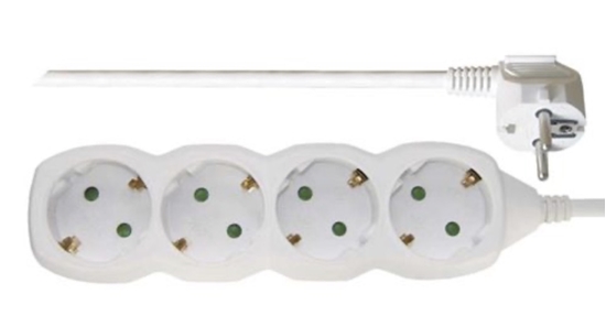 Picture of Emos Emos Ilgiklis 3 lizd 5.0m su eminimu, su jungikliu (baltas) 1.5mm²