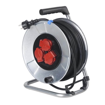 Изображение Pagarinātājs saritināms uz spoles AS-Schwabe 10316 H05RR-F 3G1,5; 50 m