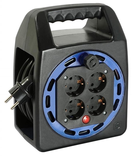 Изображение Pagarinātājs saritināms uz spoles AS-Schwabe H05VV-F 3G1,5; 15 m