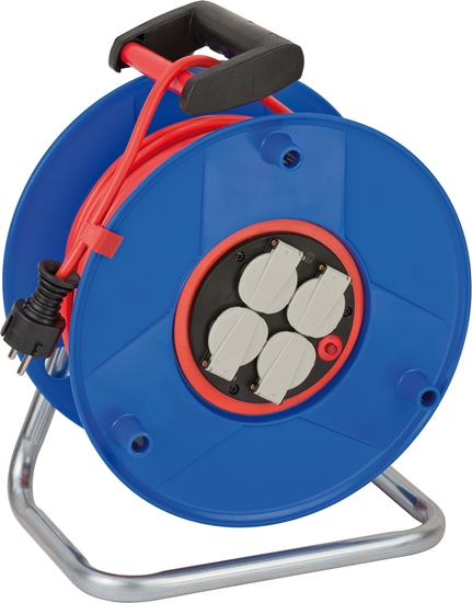 Picture of Pagarinātājs saritināms uz spoles Brennenstuhl 1208864; 50 m; 3x1,5 mm²