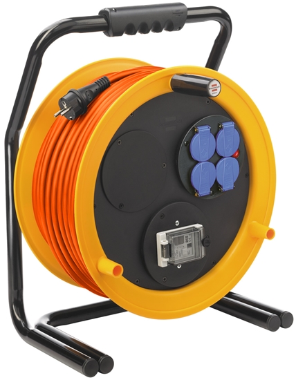 Picture of Pagarinātājs saritināms uz spoles Brennenstuhl 1311254; 25 m; 3x2,5 mm²