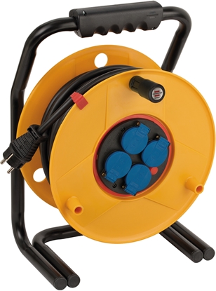 Picture of Pagarinātājs saritināms uz spoles Brennenstuhl 1312604; 25 m; 3x2,5 mm²