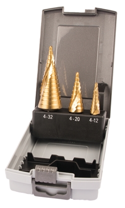 Изображение Pakāpju urbis Makita; 4-12/4-20/4-32 mm; 3 gab.