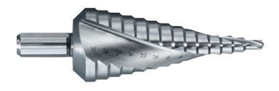 Изображение Pakāpju urbis Tivoly HSS Spiral; 4-12x65 mm