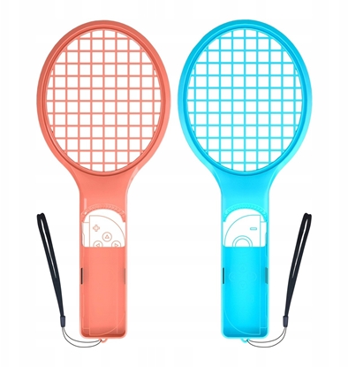 Picture of Pakiet akcesoriów rodzinnych 15 w 1 do konsoli Nintendo Switch 2 - zestaw pomaraczowy i niebieski