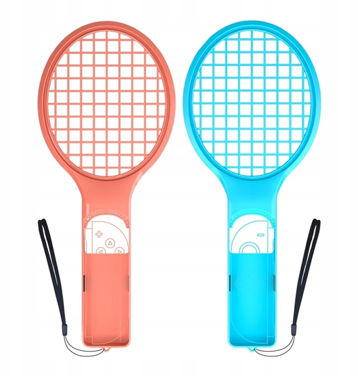 Picture of Pakiet akcesoriów rodzinnych 15 w 1 do konsoli Nintendo Switch 2 - zestaw pomaraczowy i niebieski