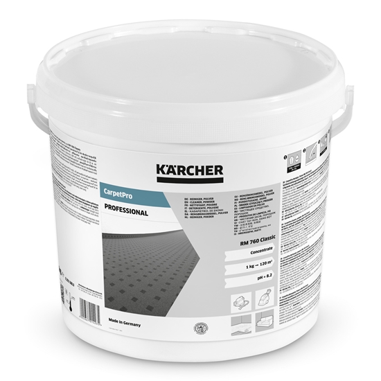 Изображение Paklāju tīrīšanas līdzeklis Karcher 760 Class; 10 kg kg