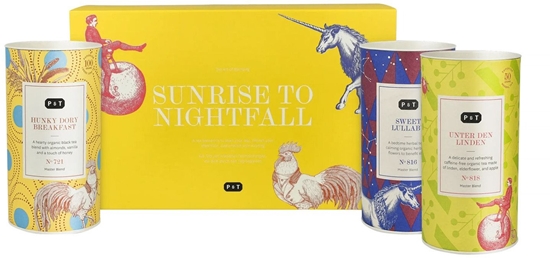 Picture of Paper & Tea Zestaw trzech herbat sypanych Sunrise to Nightfall - cznie 200g