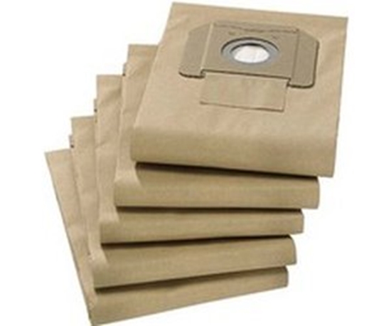 Изображение Papīra putekļu maisi putekļsūcējam Karcher NT 700; NT 702; 5 gab.