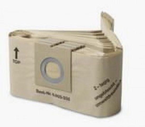 Изображение Papīra putekļu maisi putekļsūcējam Karcher T 111/151; 10 gab.