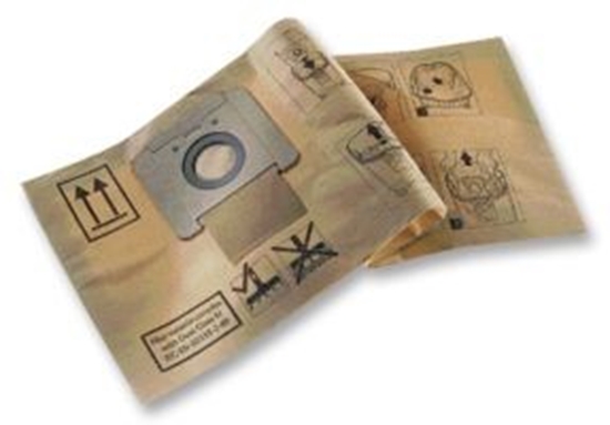 Изображение Papīra putekļu maisi putekļsūcējam Nilfisk-ALTO Attix 350/360; 5 gab.