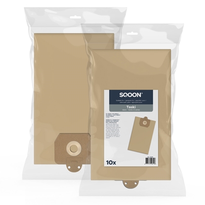 Picture of Papīra putekļu maisi putekļsūcējam SQOON 32181; Taski Vento 8/Cleanfix S10; 10 gab.