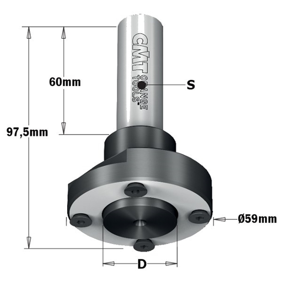 Изображение Patrona CMT 183.410.30; S=20 mm; D=30 mm, RH-LH