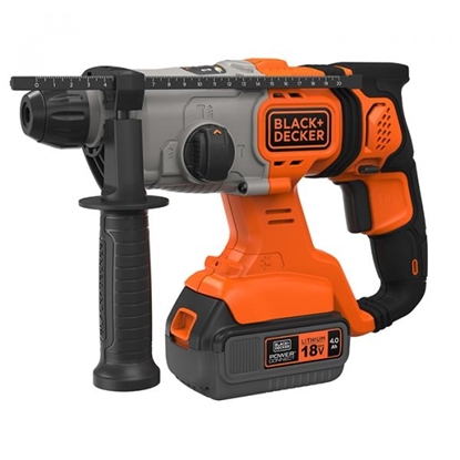 Изображение Perforators Black & Decker BCD900M1K-QW; 18 V; 1x4,0 Ah akum.