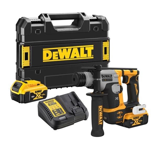 Изображение Perforators DeWalt DCH172P2-QW; 18 V; 1,4 J; SDS-plus; 2x5,0 Ah akum.