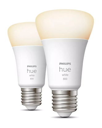 Изображение Philips Hue White A60 – E27 smart bulb – 800 (2-pack)