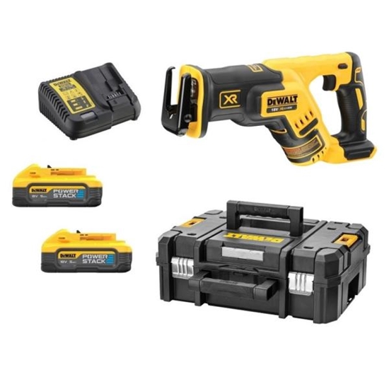 Изображение Pia szablasta Dewalt PIA SZABLASTA 18V DCS367H2T 2x5,0Ah POWERSTACK TSTAK II