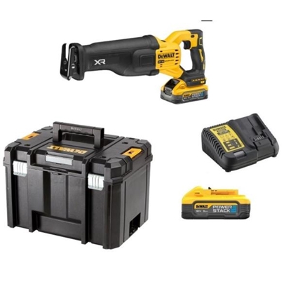 Attēls no Zobenzāģis ar akumulatoru DeWalt DCS386H2T-QW; 18 V; 2x5,0 Ah akum.