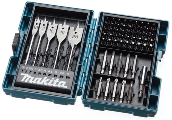 Изображение Piederumu komplekts ar 71 vienību Makita B-50295