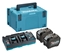 Picture of Piederumu komplekts Makita 191Y97-1; 40 V; 2x8,0 Ah akum.