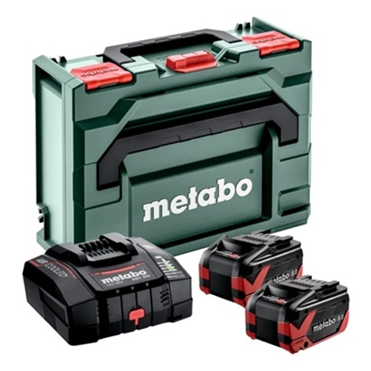 Picture of Piederumu komplekts Metabo 685305000; 18 V; 2x8,0 Ah akum.