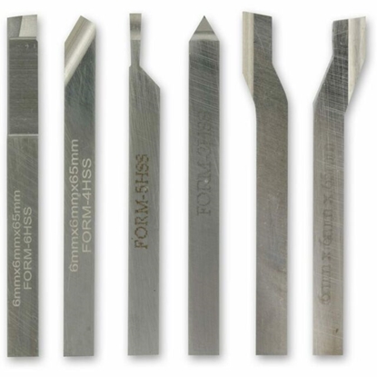 Picture of Piederumu komplekts Proxxon; HSS; 6x6x65 mm; 6 gab.