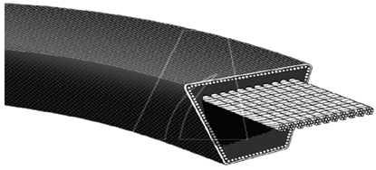 Attēls no Piedziņas siksna zāliena traktoriem 8-805