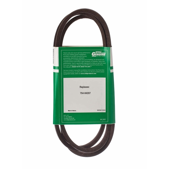 Изображение Piedziņas siksna zāliena traktoriem MTD 754-04207