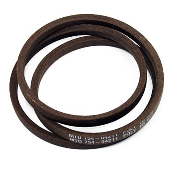 Изображение Piedziņas siksna zāliena traktoriem MTD 754-04211