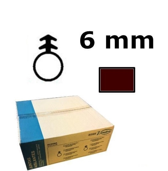 Picture of Piestiprināšanas elements Virutex 1204086; FS3; 6 mm x 100 m; silikona